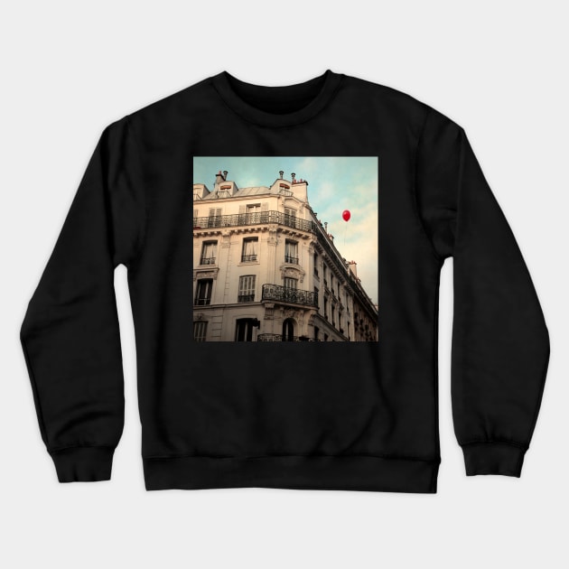 Balloon Rouge Crewneck Sweatshirt by ALICIABOCK